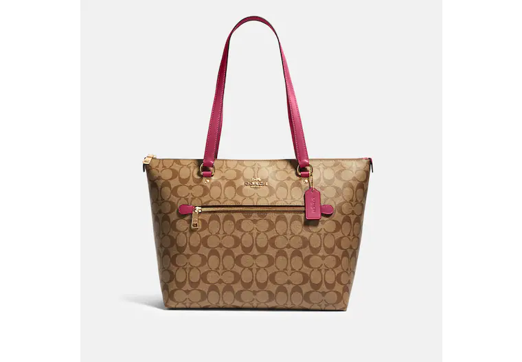 Coach Gallery Tote In Signature Canvas