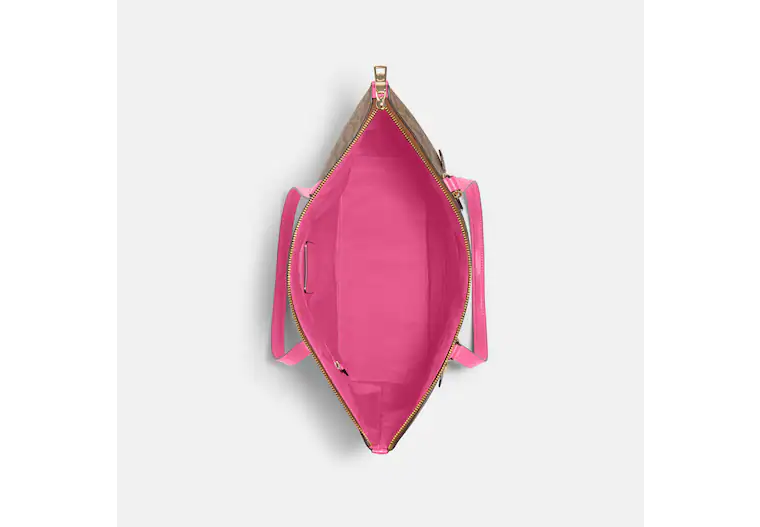 Coach Gallery Tote In Signature Canvas