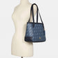 Coach Tote 27 With Horse And Carriage Dot Print