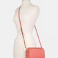 Coach Crossgrain Mini Bennett Crossbody - Bright Coral