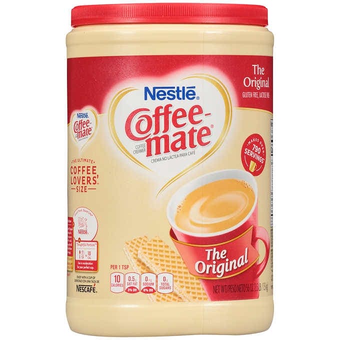 Nestlé Coffee-mate Powdered Creamer, Original, 56 oz