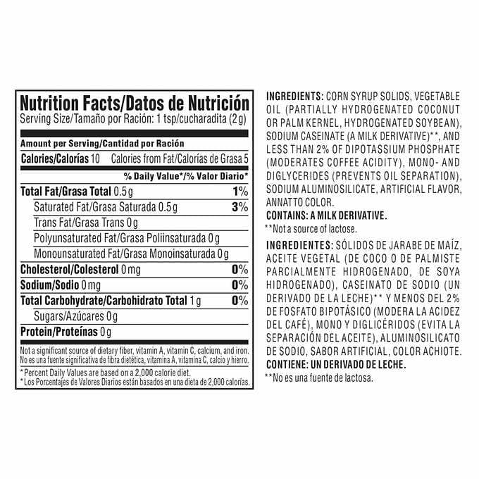 Nestlé Coffee-mate Powdered Creamer, Original, 56 oz
