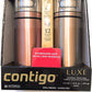 Contigo Luxe Autoseal Spill-Proof Travel Mugs, White Zinc & Chardonnay 2 Pack