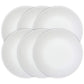 Corelle® Classic Winter Frost White, 6 Piece, Dinner Plate Set