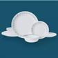 Corelle® Country Cottage, White and Blue, 12 Piece, Dinnerware Set