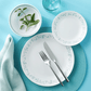 Corelle® Country Cottage, White and Blue, 12 Piece, Dinnerware Set