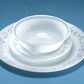 Corelle® Country Cottage, White and Blue, 12 Piece, Dinnerware Set