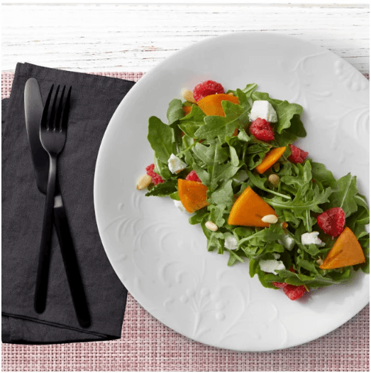 Corelle® Madeline Embossed, 12 Piece, White, Dinnerware Set