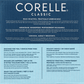 Corelle® Madeline Embossed, 12 Piece, White, Dinnerware Set