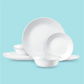 Corelle® Madeline Embossed, 12 Piece, White, Dinnerware Set