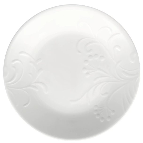 Corelle® Madeline Embossed, 12 Piece, White, Dinnerware Set
