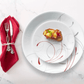 Corelle® Splendor, White and Red, 12 Piece, Dinnerware Set