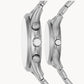 Fossil His and Her Fenmore Midsize Multifunction Stainless Steel Watch Gift Set