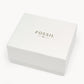 Fossil His and Her Wylie Three-Hand Black Stainless Steel Watch Box Set