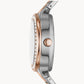 Fossil Weslee Automatic Two-Tone Stainless Steel Watch