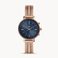 Fossil Hybrid Smartwatch Cameron Rose Gold-Tone Stainless Steel
