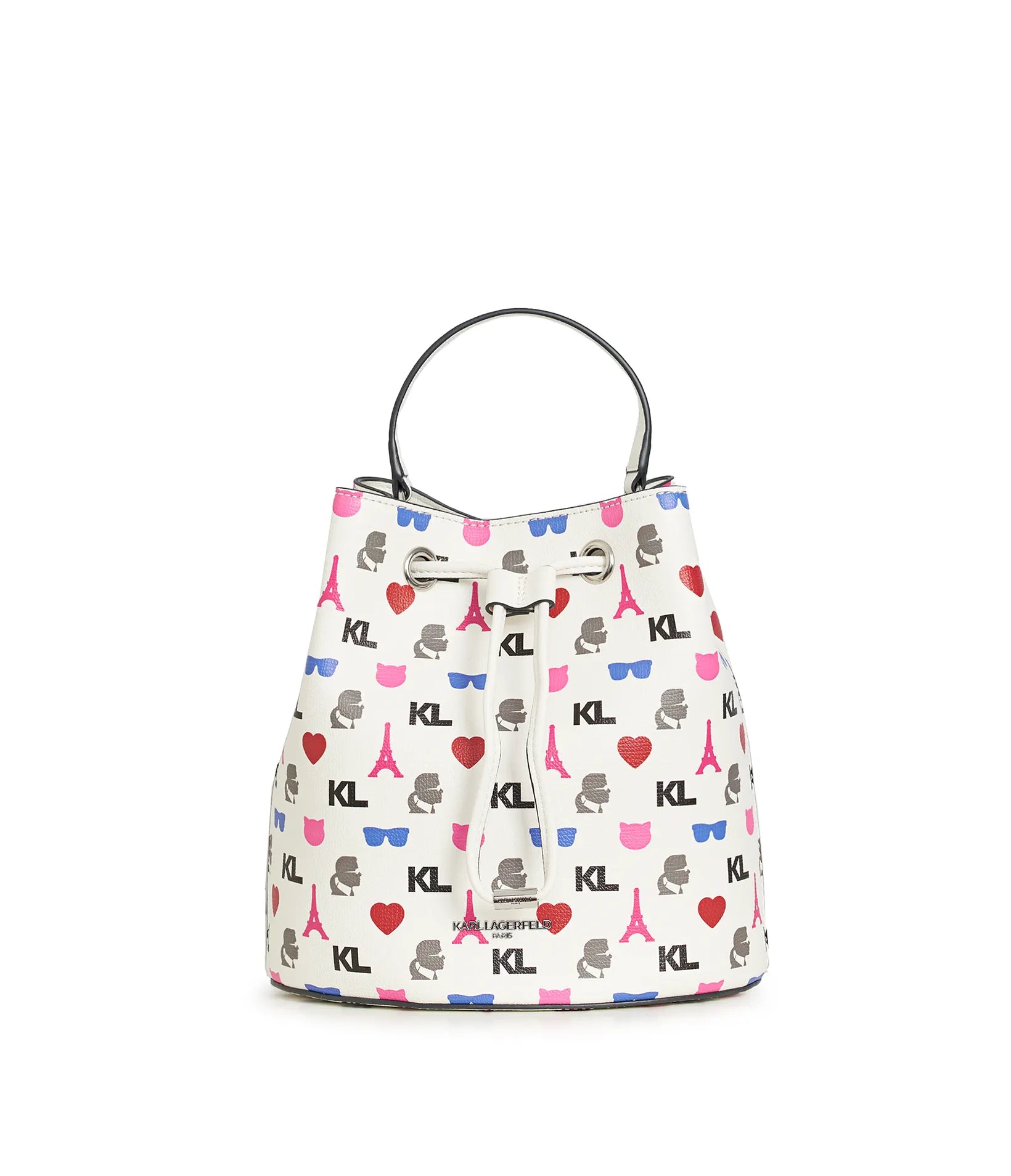 Karl Lagerfeld Maybelle Large Bucket Crossbody 2 color available