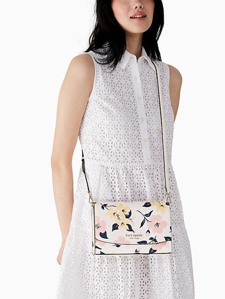 Kate Spade Carson Lily Blooms Convertible Crossbody