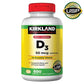 Kirkland Vitamin D3 600 Softgels