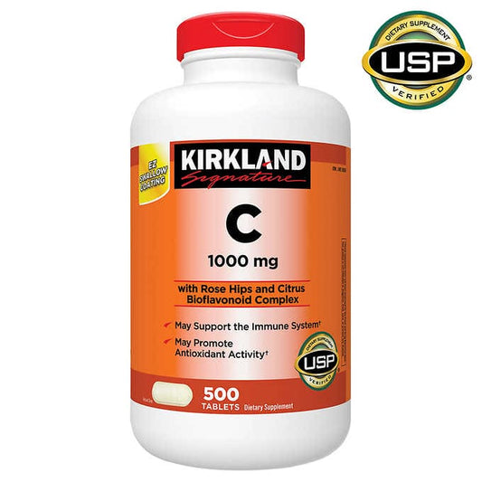 Kirkland Signature Vitamin C 1000 mg., 500 Tablets