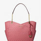Michael Kors Jet Set Large Logo Shoulder Bag (Berry Multi)