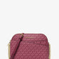 Michael Kors Jet Set Travel Medium Logo Dome Crossbody Bag