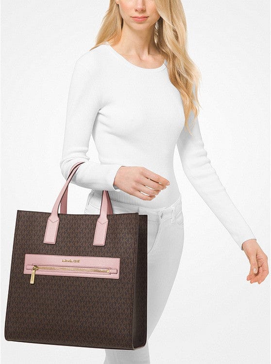 Michael Kors Kenly Large Logo Tote Bag