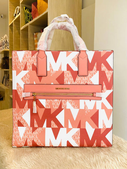 Michael Kors Kenly Multi Large NS Tote (3 colors available)