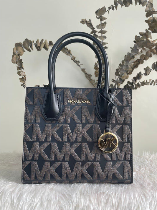Michael Kors Mercer MD Messenger - Brown/Blk