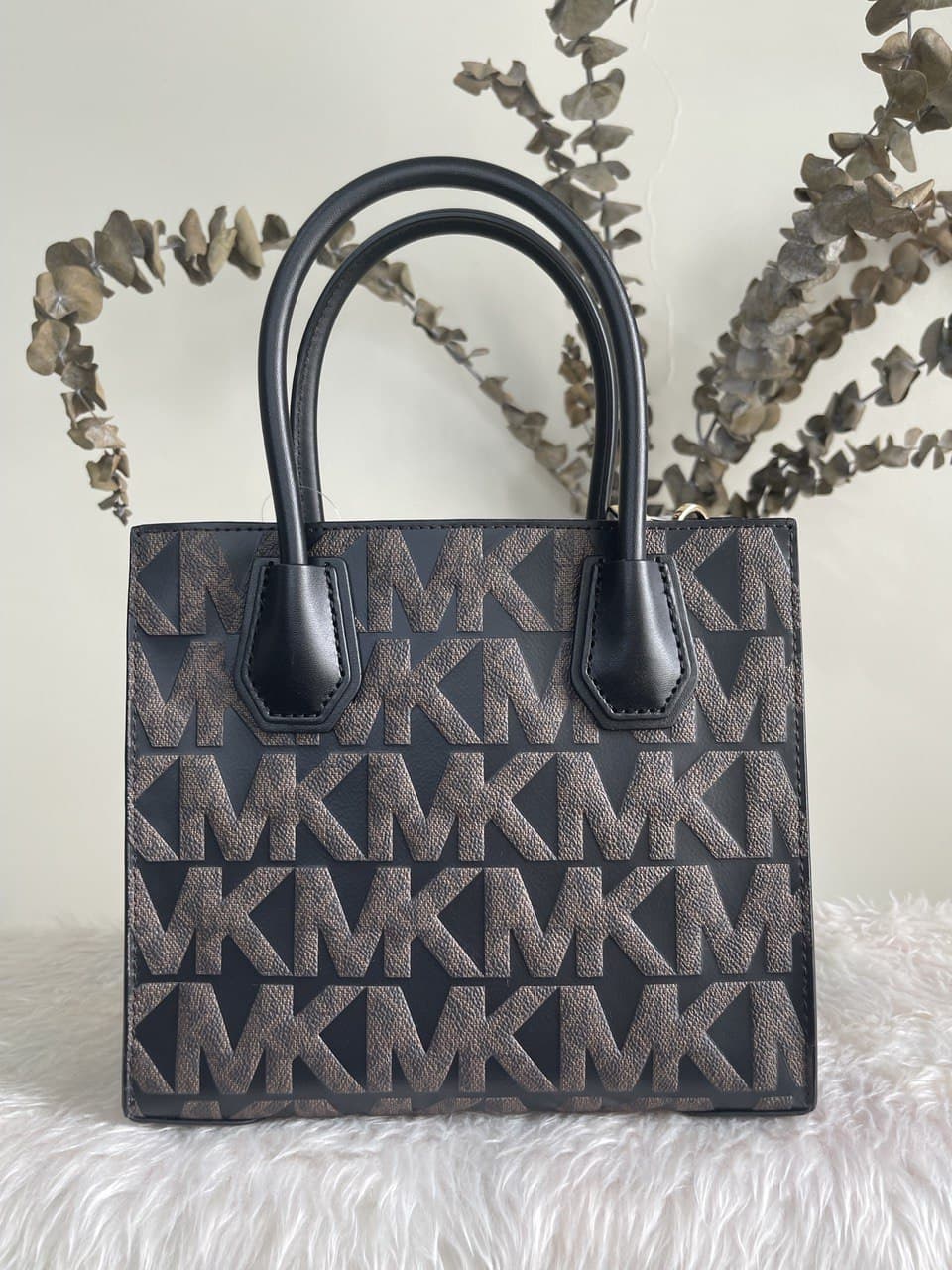 Michael Kors Mercer MD Messenger - Brown/Blk