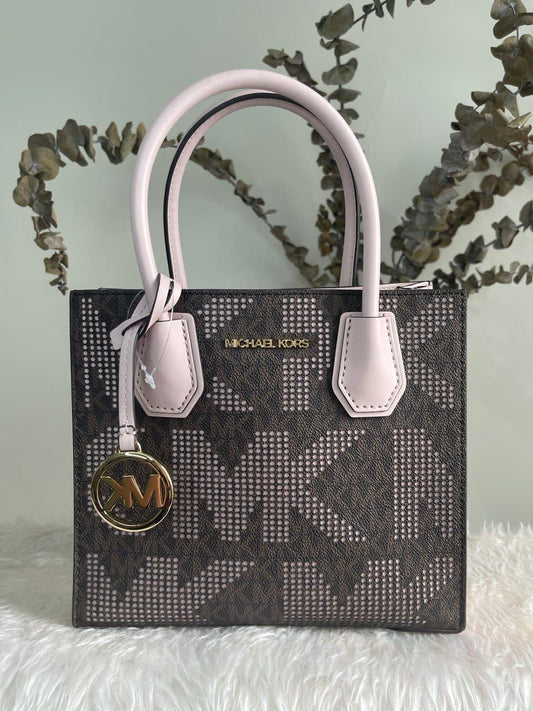 Michael Kors Mercer MD Messenger - Powder Blush
