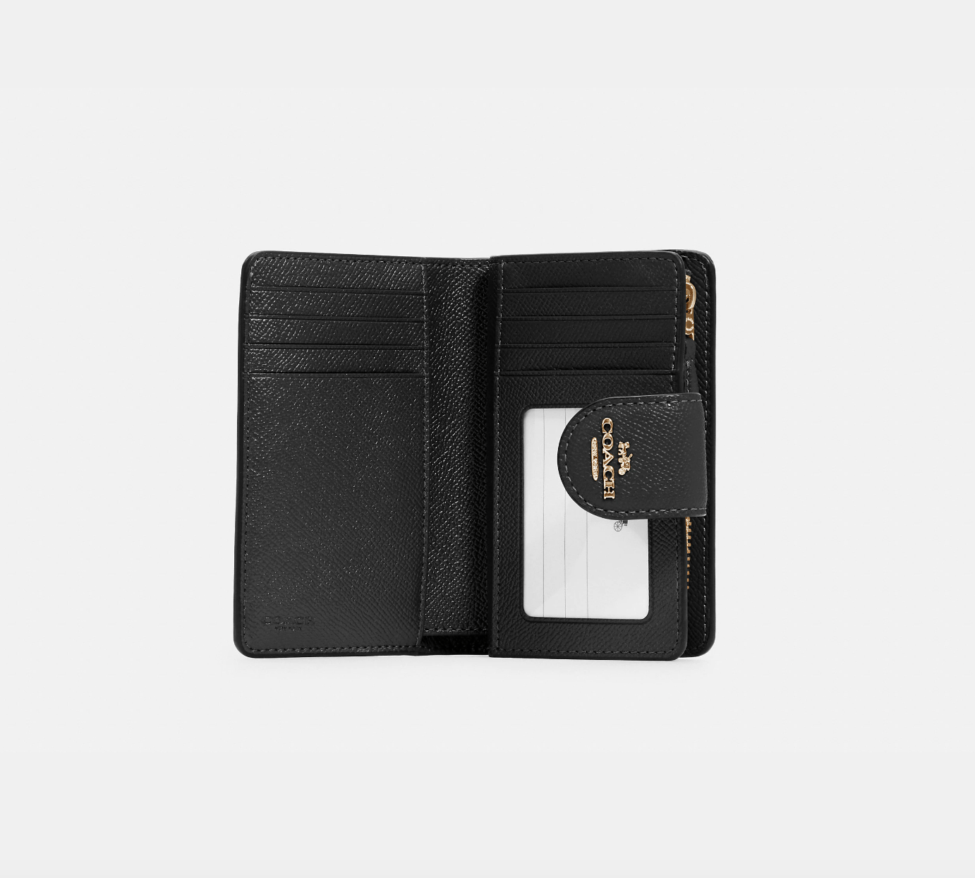 Coach Medium Corner Zip Wallet