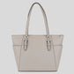 Michael Kors Charlotte Tote Pearl Grey