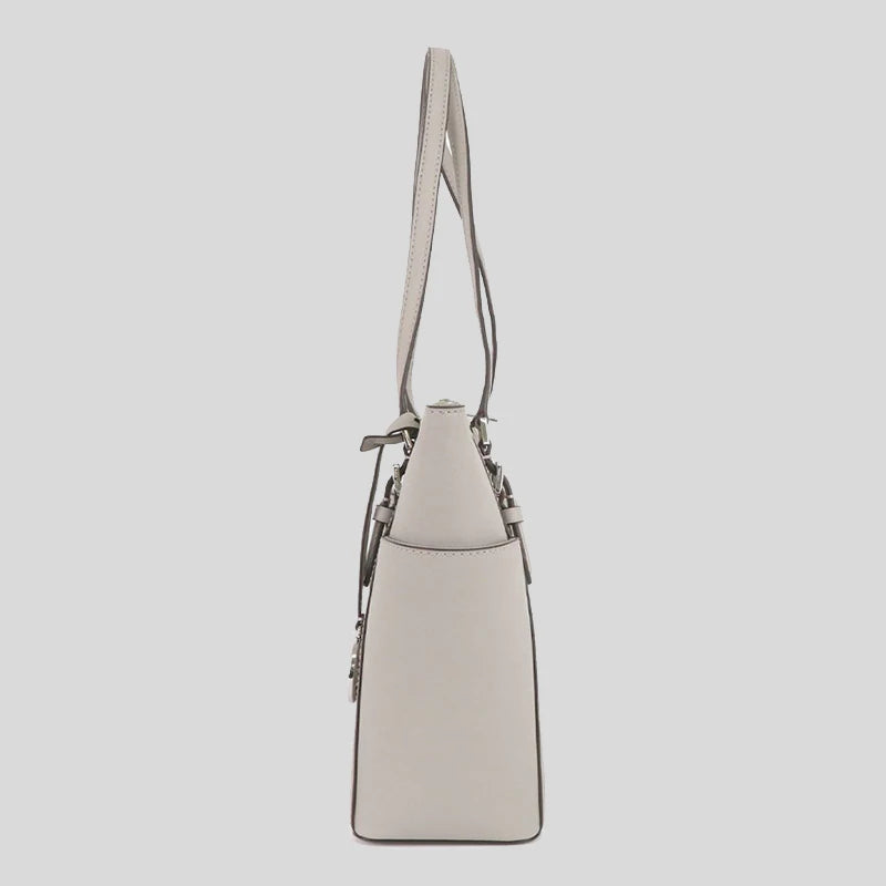 Michael Kors Charlotte Tote Pearl Grey