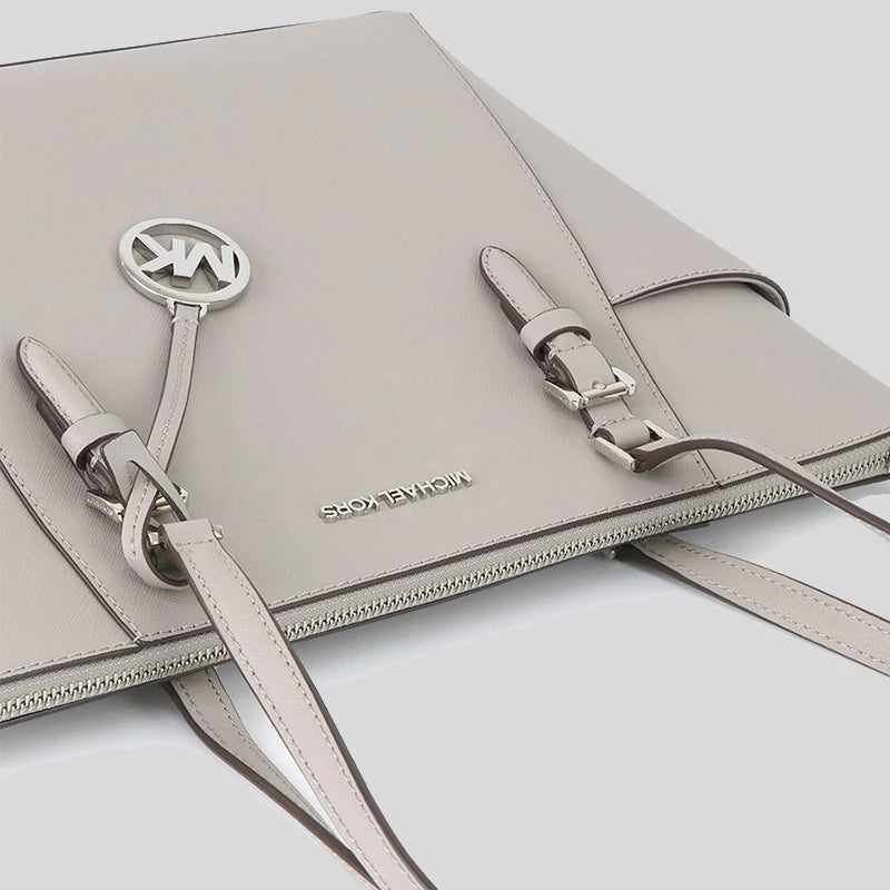 Michael Kors Charlotte Tote Pearl Grey