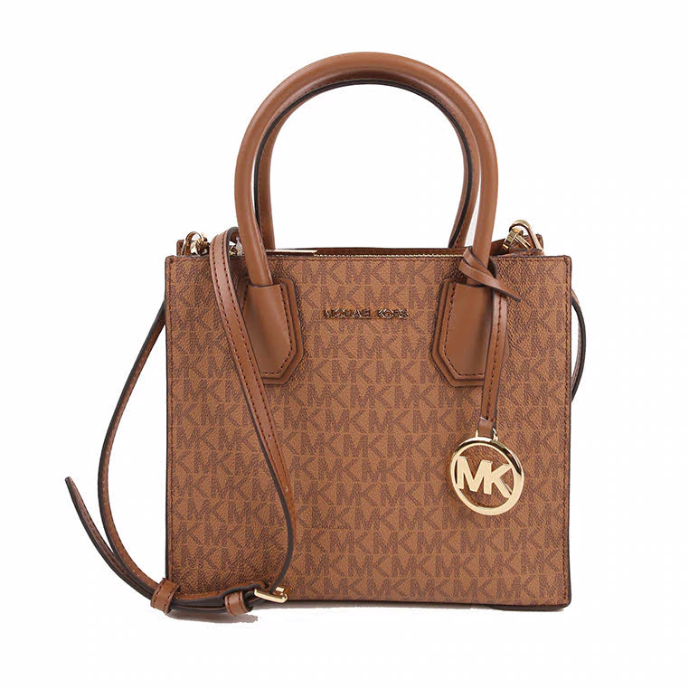 Michael Kors Medium Mercer Satchel - Brown