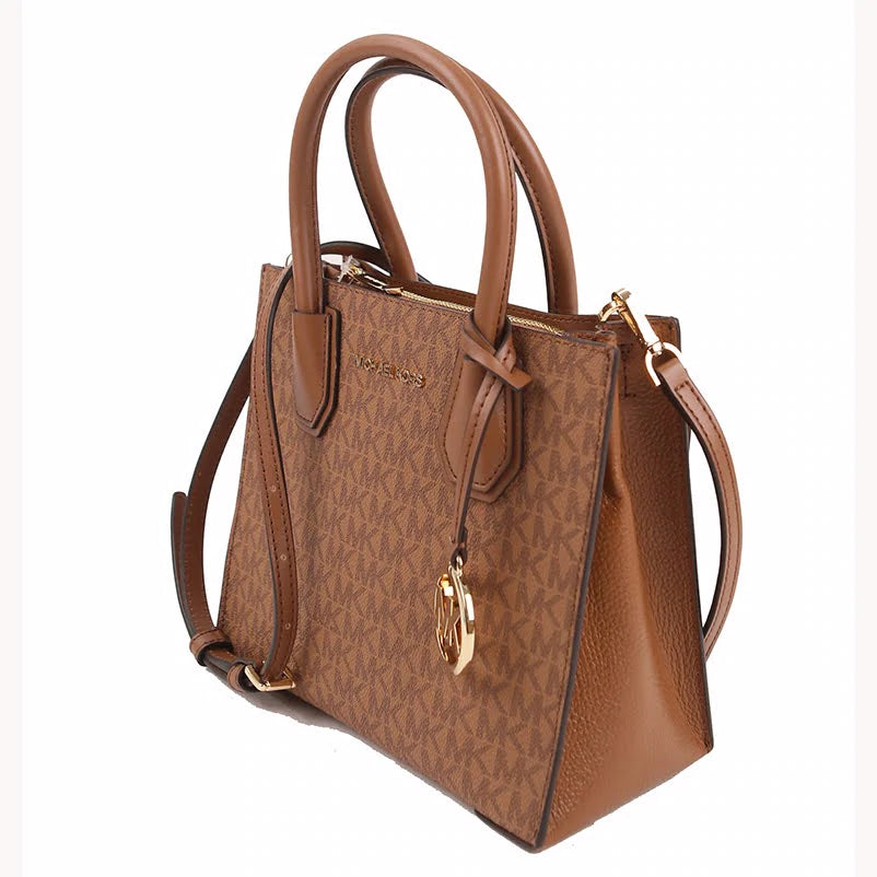 Michael Kors Medium Mercer Satchel - Brown