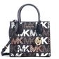 Michael Kors Mercer Medium Messenger Signature Black Multi