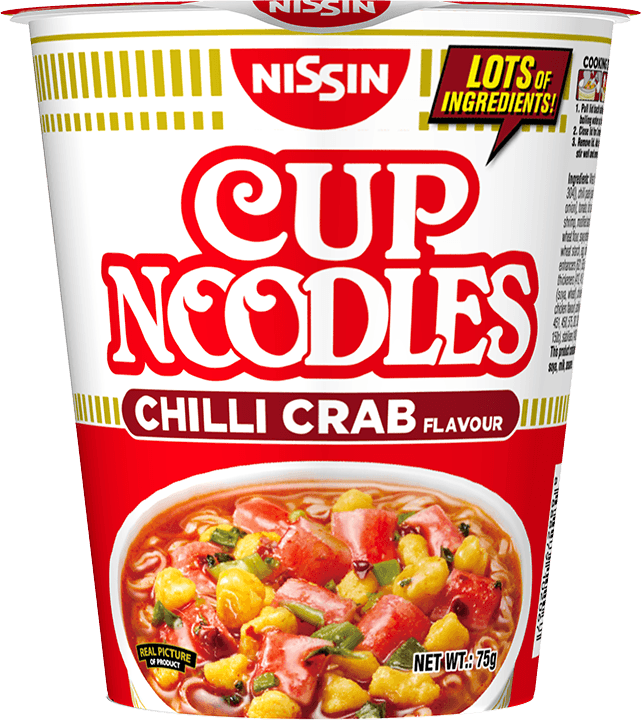 Nissin Cup Noodles Chilli Crab (Singapore)