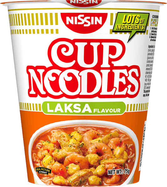 Nissin Cup Noodles Laksa (Singapore)