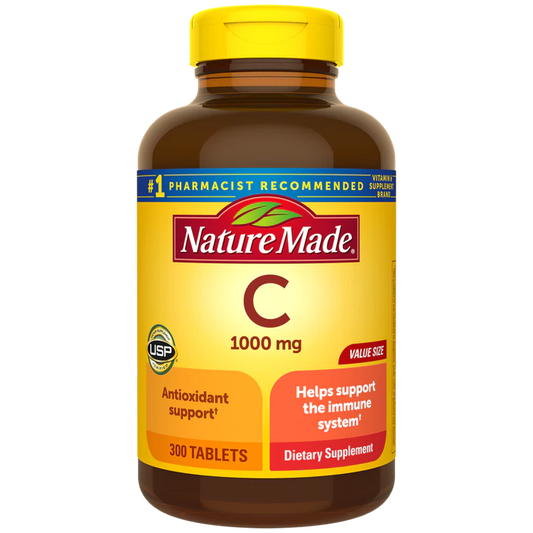 Nature Made Vitamin C 1000mg, 300 Tablets