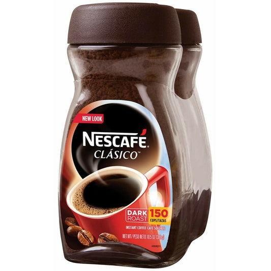 Nescafé Clasico Instant Coffee, Dark Roast