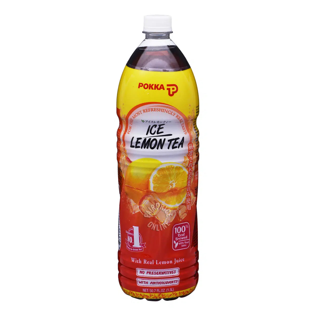 Pokka Bottle Drink - Ice Lemon Tea (Singapore)
