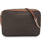 Michael Kors Jet Set Crossbody - Mono Brown