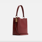 Coach Town Bucket Bag With Stripe Signature Canvas Interior