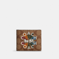3 In 1 Wallet In Signature Canvas With Coach Radial Rainbow