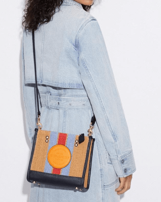 Coach Dempsey Tote 22 With Coach Patch