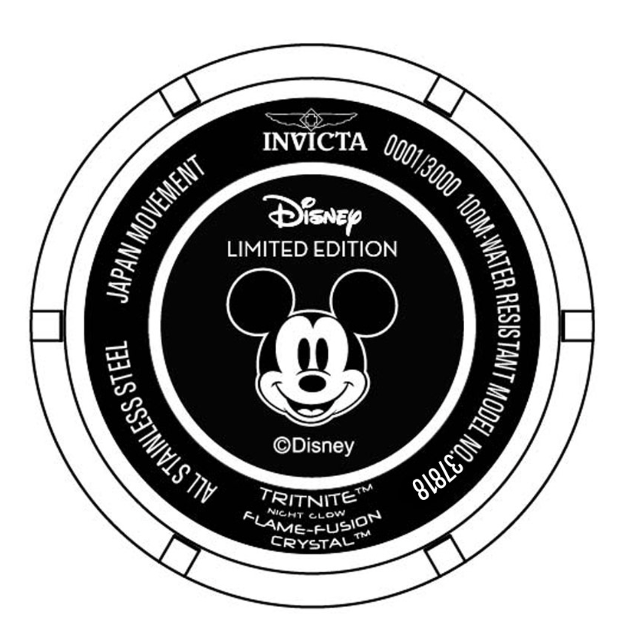 Invicta Disney Limited Edition Mickey Mouse Men