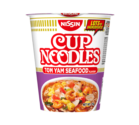Nissin Cup Noodles Tom Yum Seafood (Singapore)