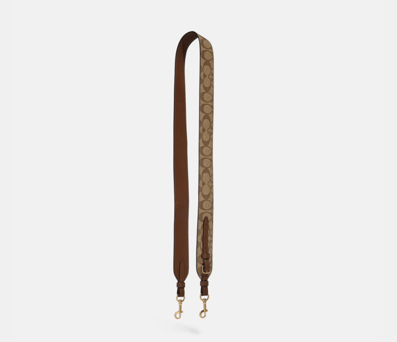 Coach Strap In Signature Canvas